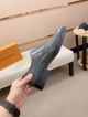 LV Grey Calfskin Leather Man Shoes 052511 (6)_th.jpg